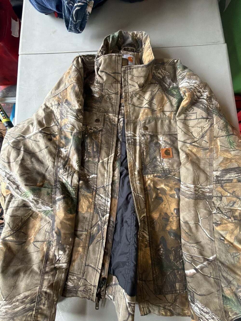 Carhartt Quick Duck Camo Thinsulate Insulated Jacket Realtree Xtra XL